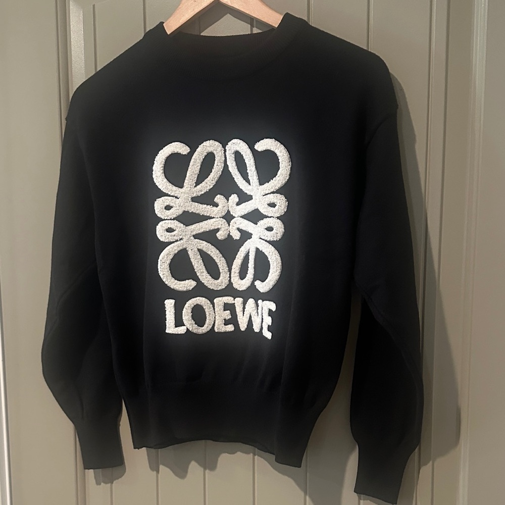 LOEWE Anagram Wool Sweater XS - Picture 3 of 8